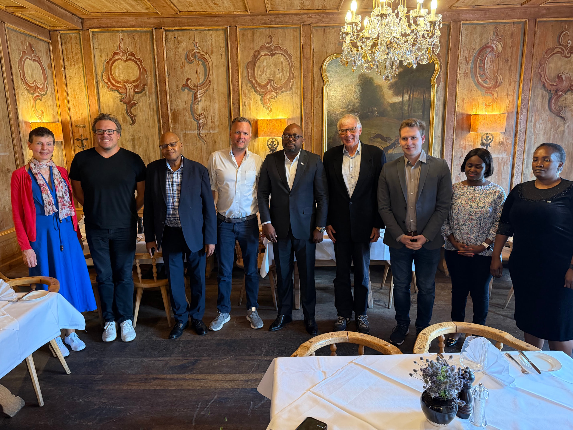 Ignite Borders convening with Botswana officials in Munich